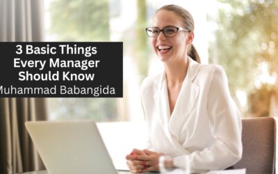 3 Basic Things Every Manager Should Know