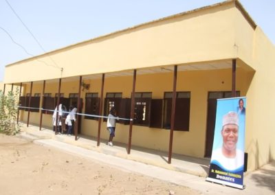 Muhammad Babangida GGSS minna libray building donation