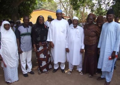 Muhammad Babangida GGSS minna libray building donation. staff