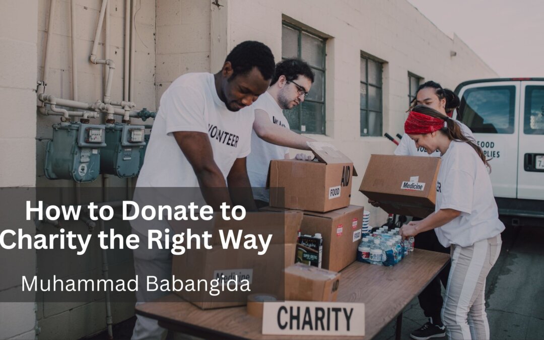 How to Donate to Charity the Right Way