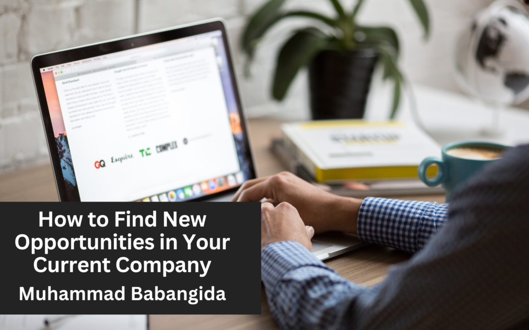 How to Find New Opportunities in Your Current Company