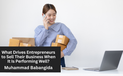 What Drives Entrepreneurs to Sell Their Business When It Is Performing Well?